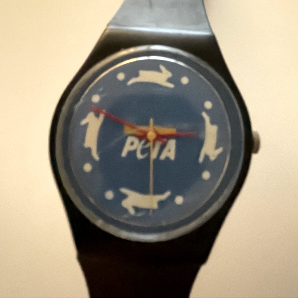 Black and Blue PETA Watch
